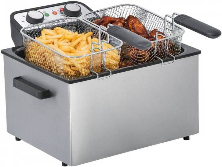 Steba Df300 Frituurpan 5l 3 Manden 3000w Rvs