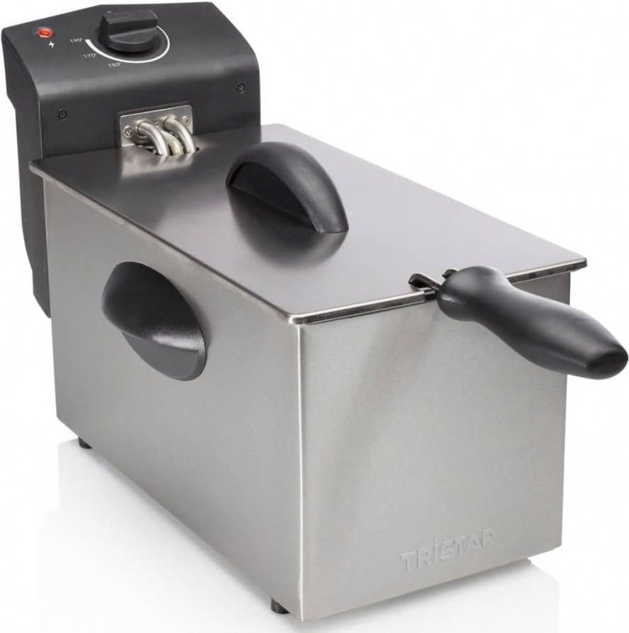Tristar Friteuse 3.0L Capaciteit RVS Behuizing 2000 Watt